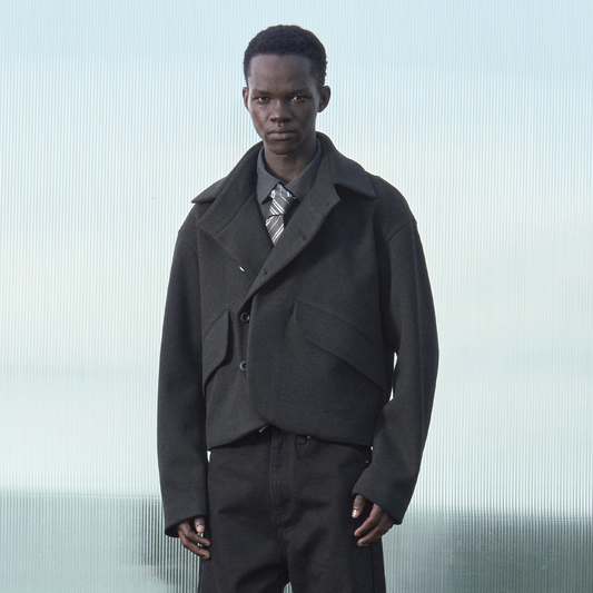 Asymmetrical Pocket Jacket