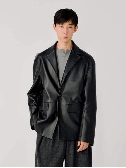 Vintage Eco Leather Jacket