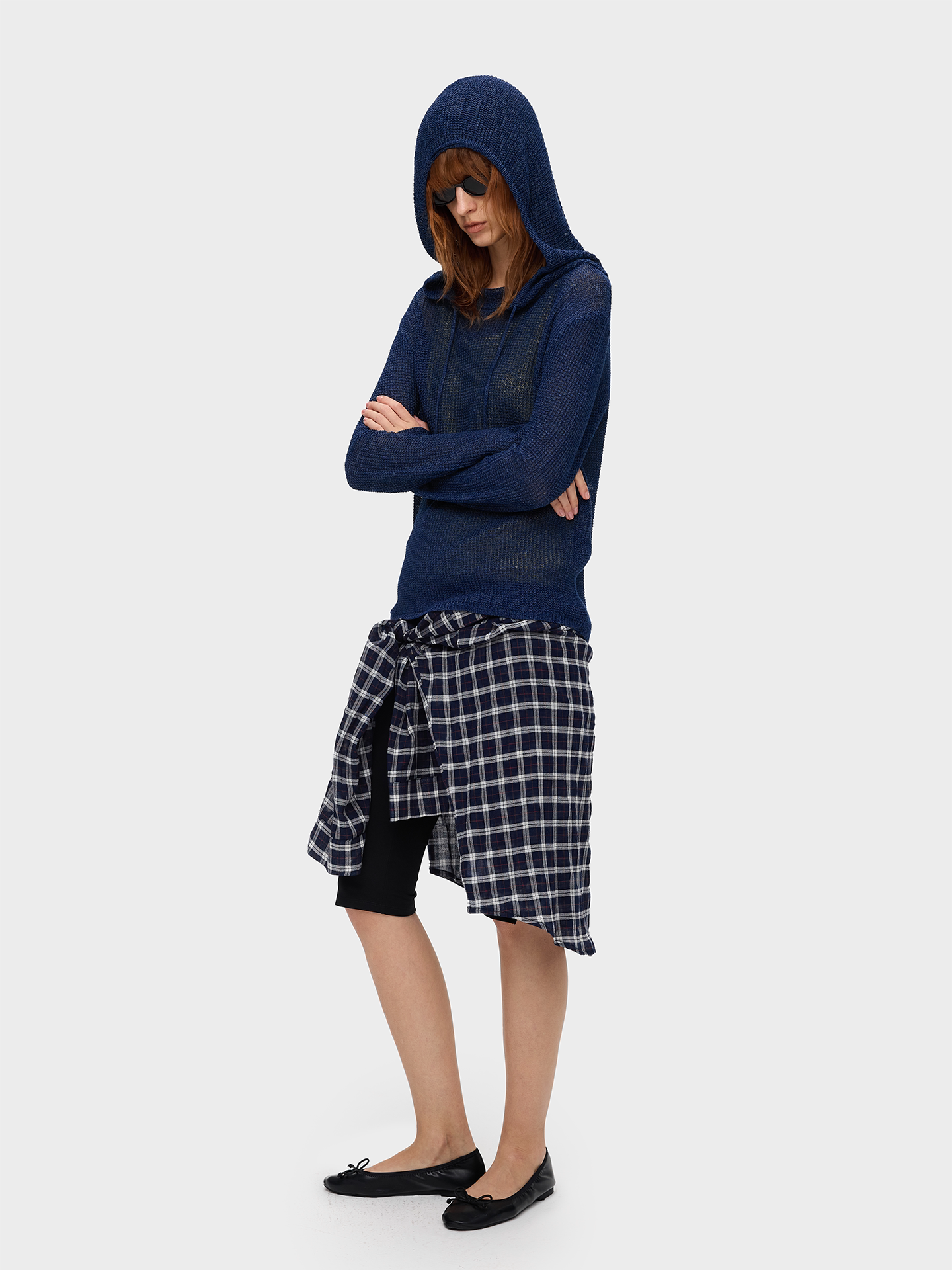 Hooded Cover-Up Sweater