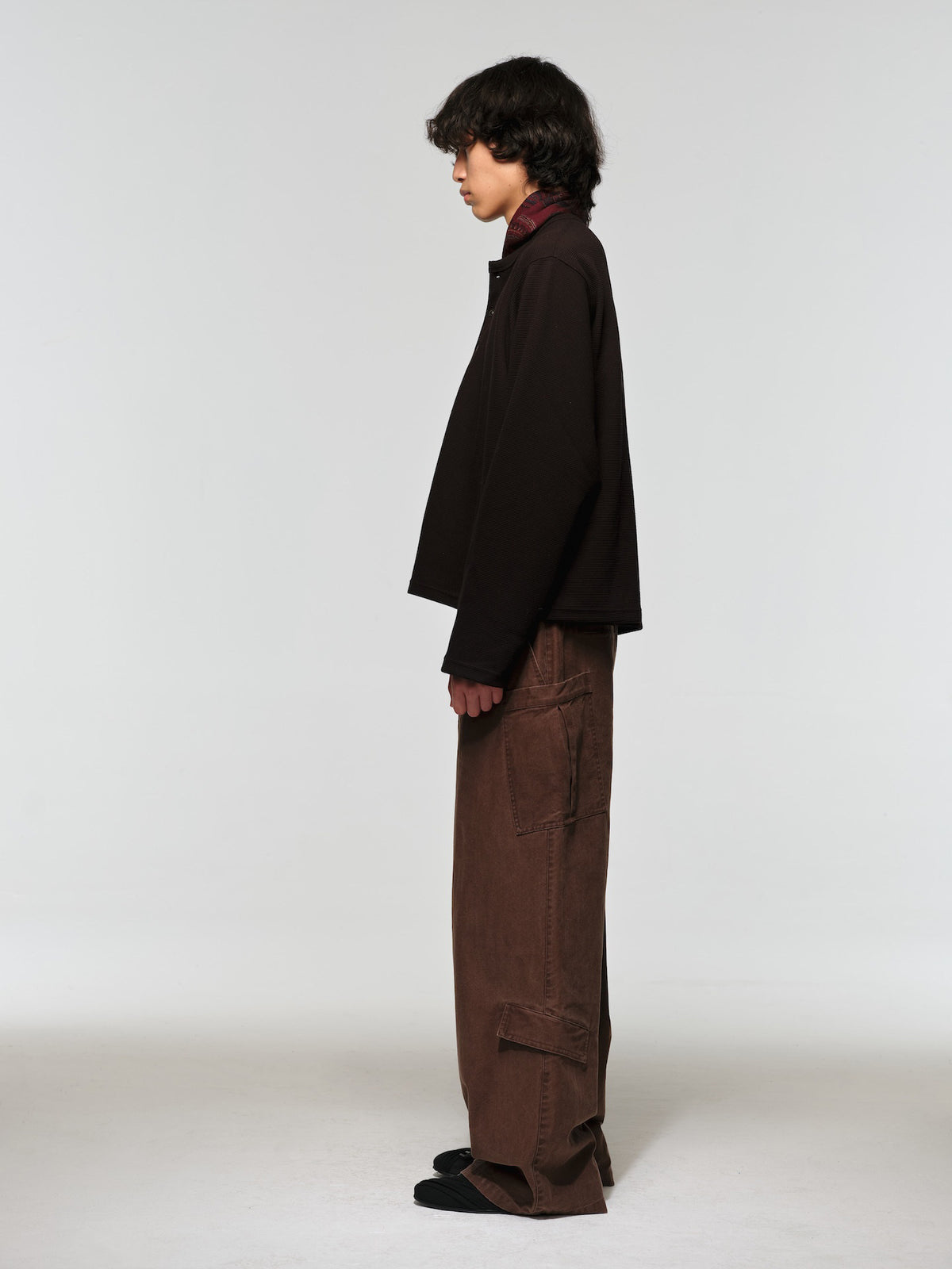 Multi-Pocket Loose-Fit Work Pants