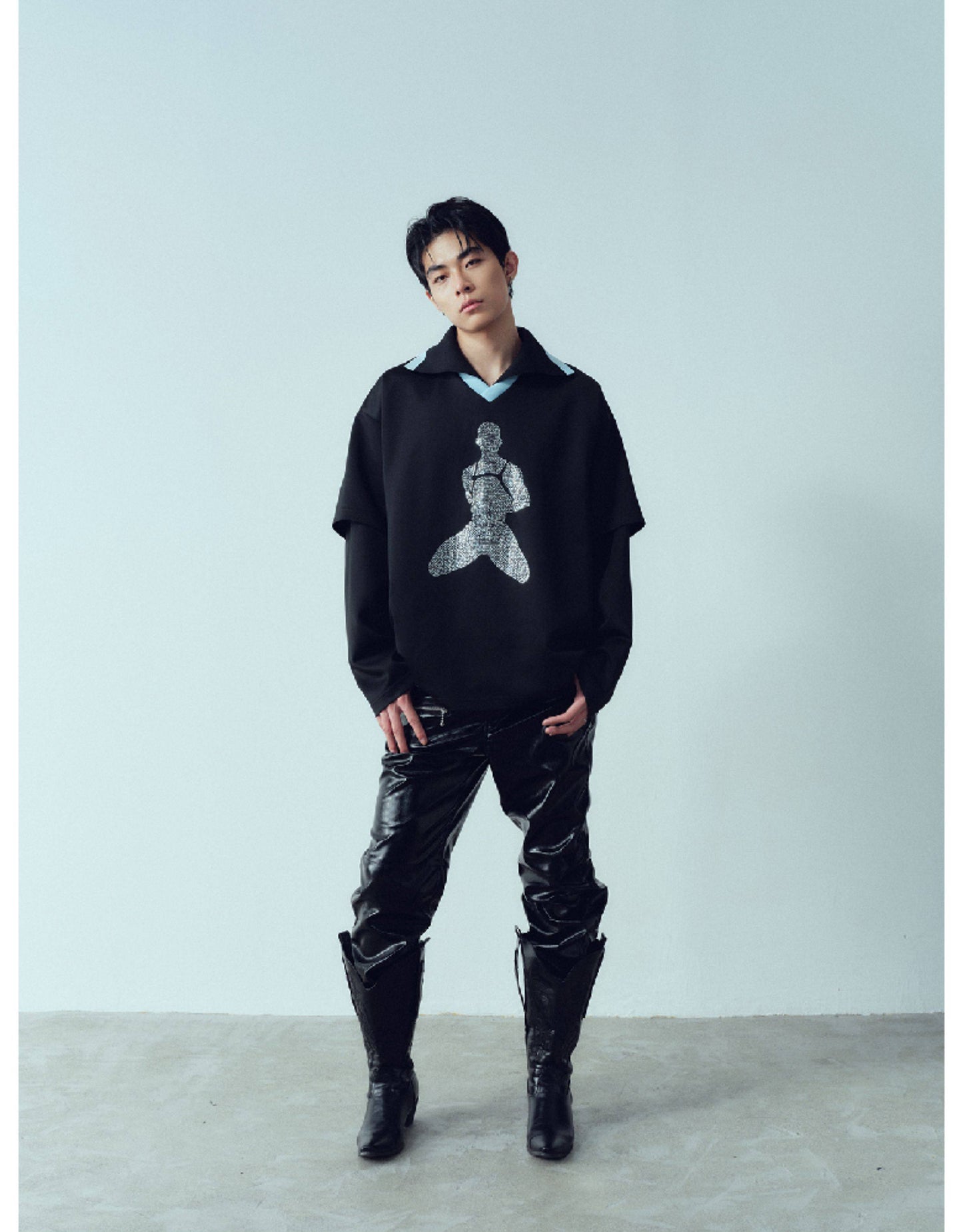 Original Retro Rib Neckline T-Shirt