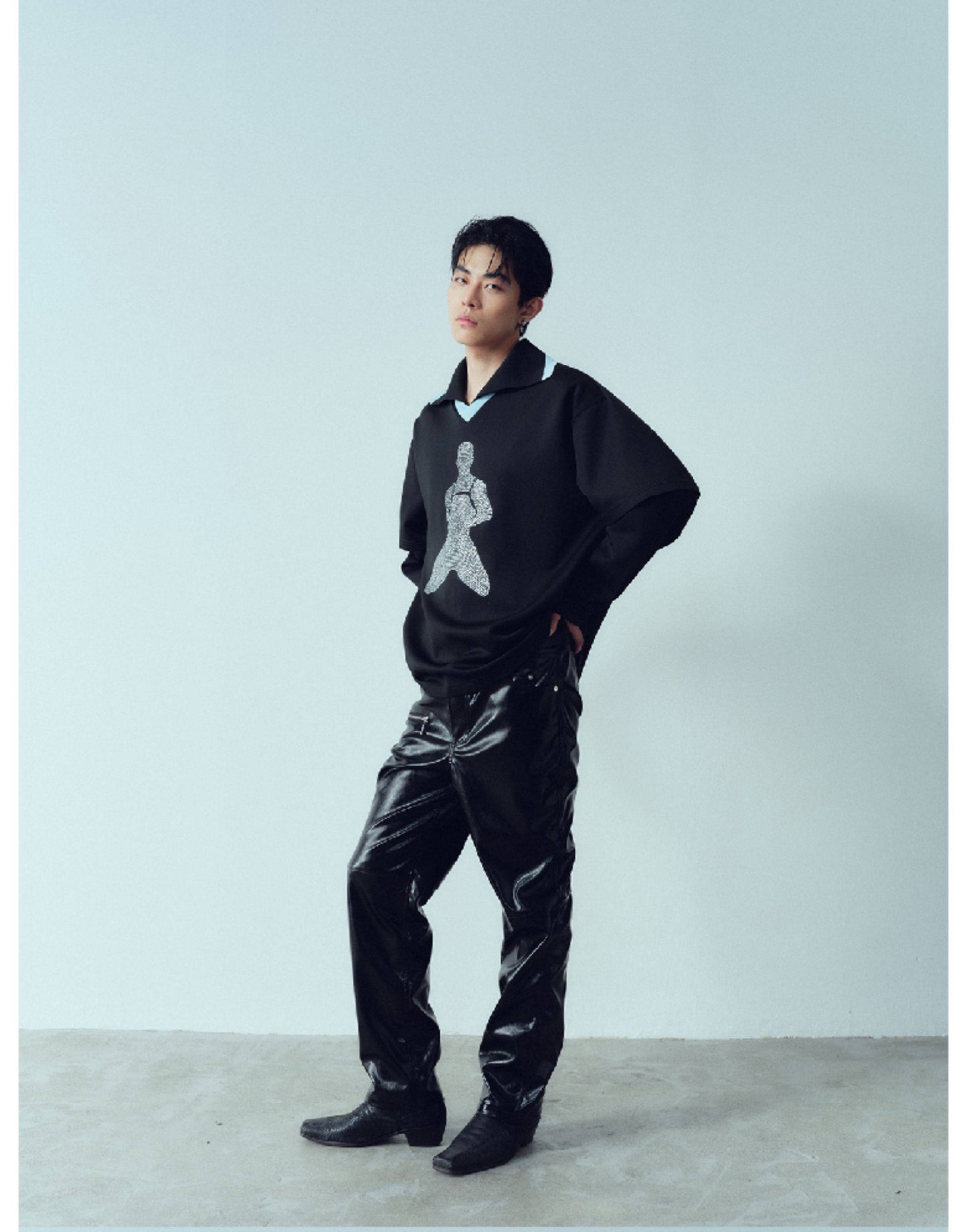 Original Retro Rib Neckline T-Shirt