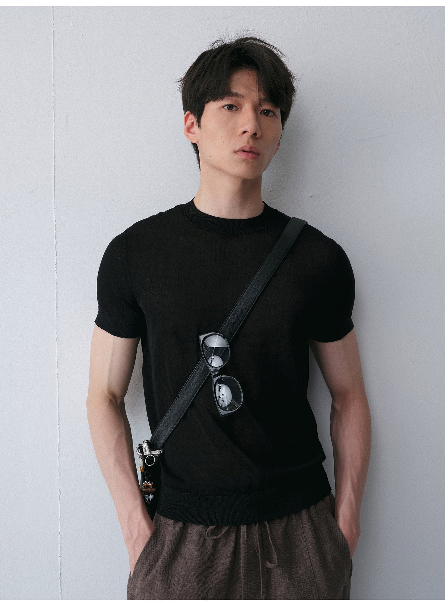 Fitted Summer Knit Shirt