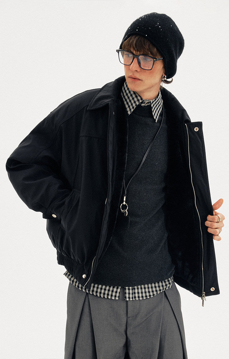 Deconstructed White Duck Down Jacket