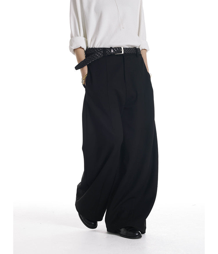 Draping Curve Casual Pants