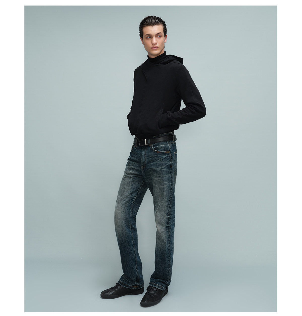 Deconstructed Hooded Sweatshirt