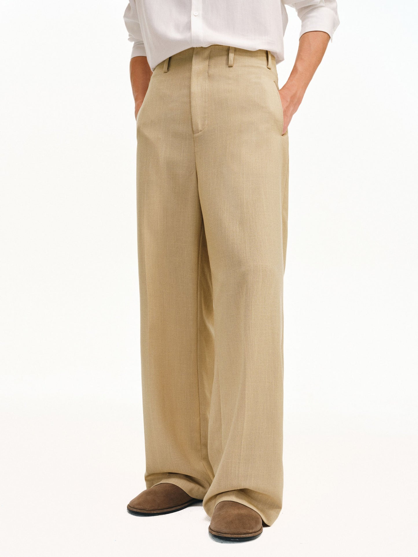 Rinen Straight Leg Casual Pants