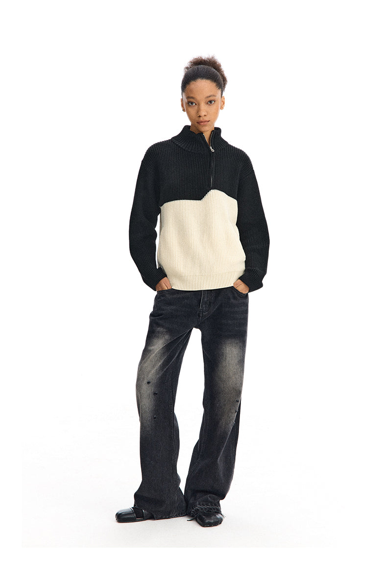 Half Zipper Sweater