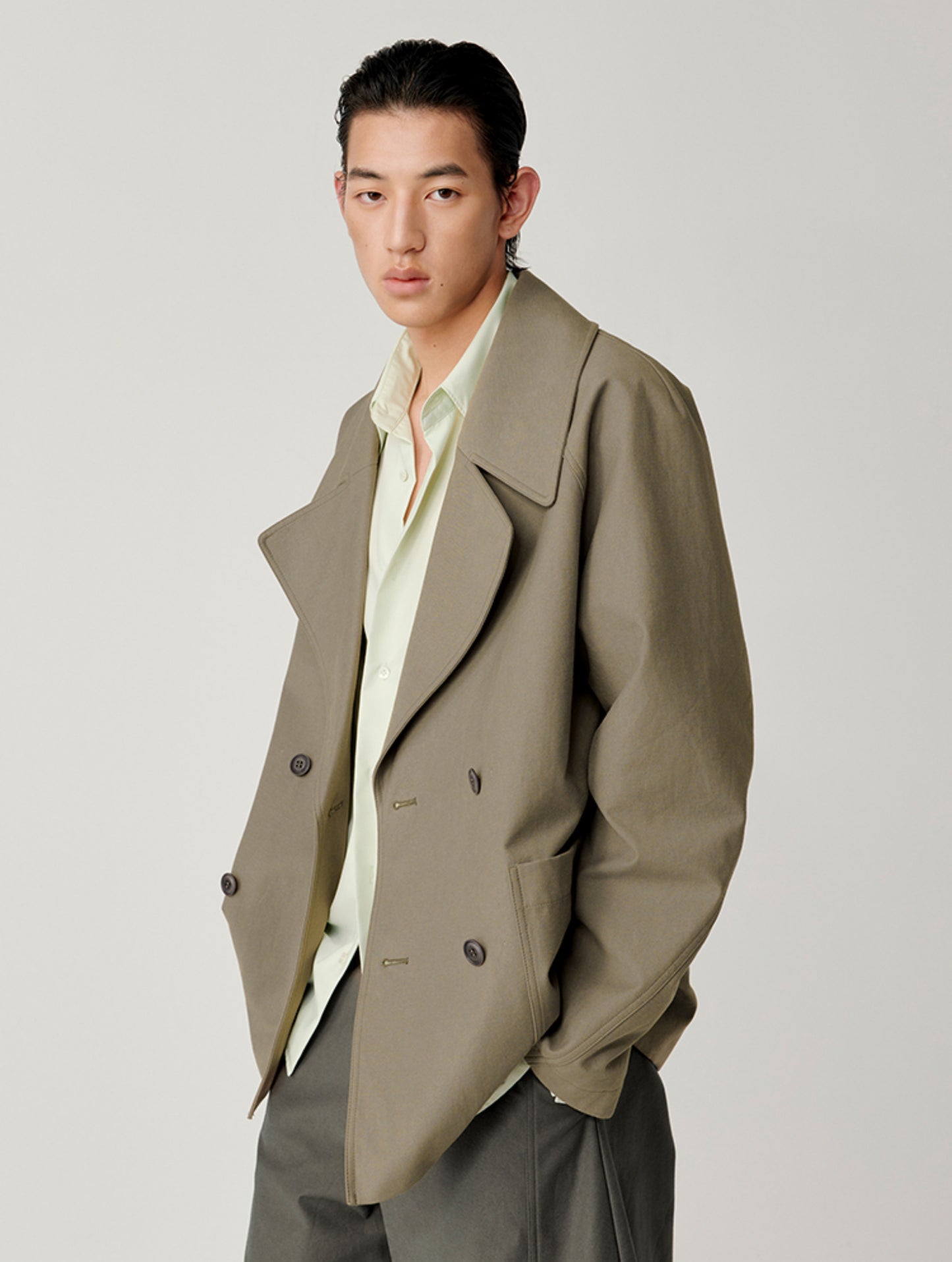 Double-breasted Casual Jacket