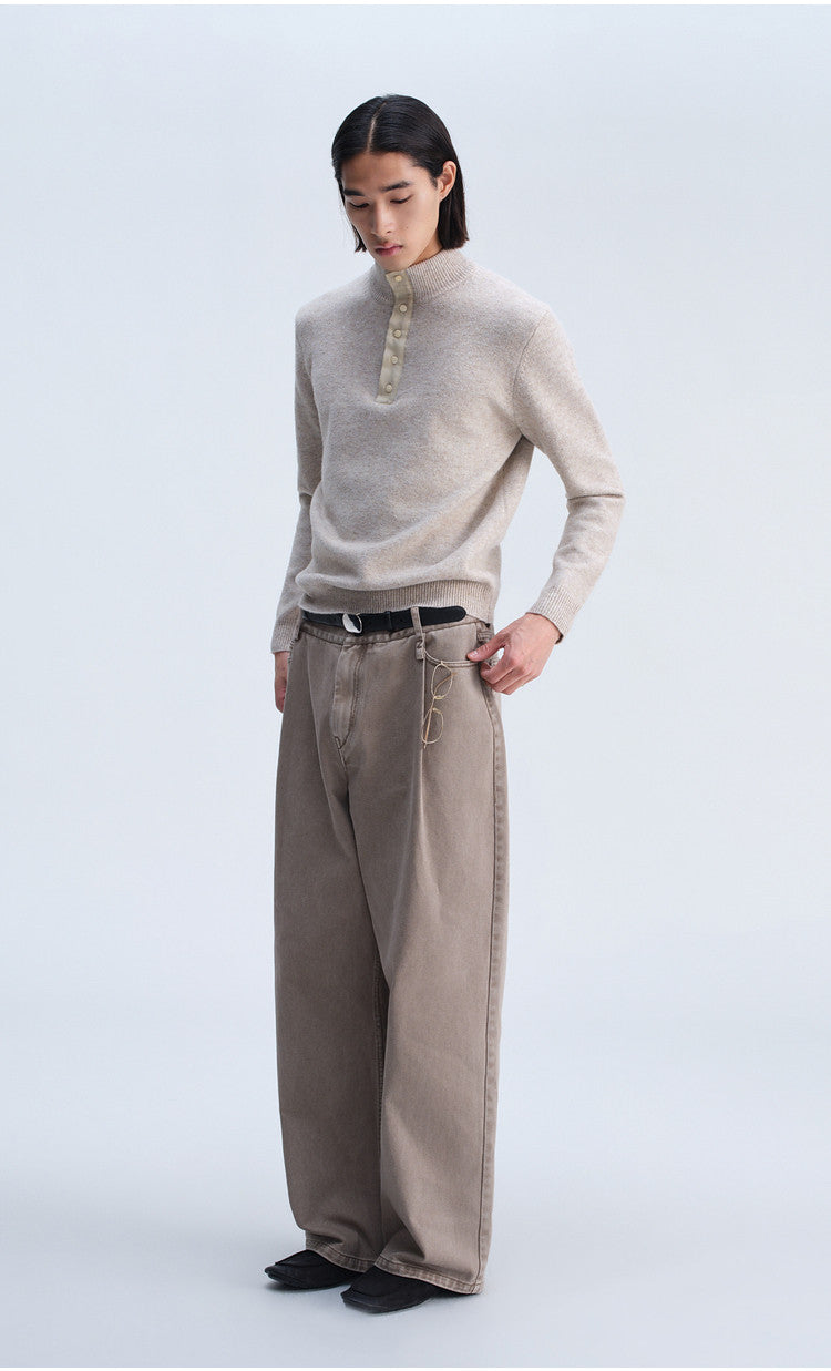 Button-Down Knit