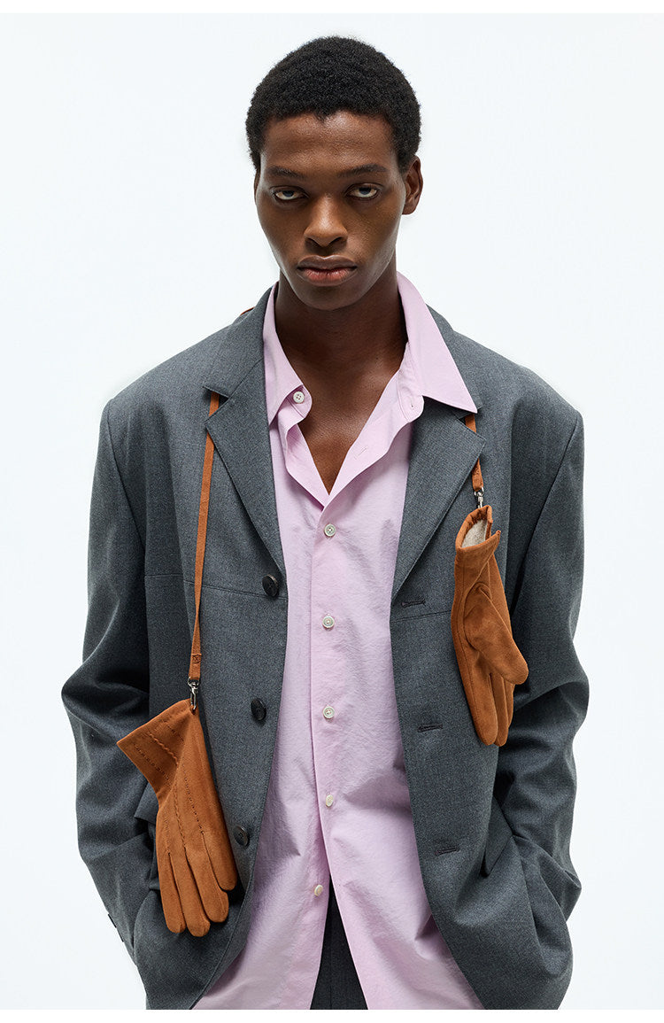 Notch Lapel Casual Jacket