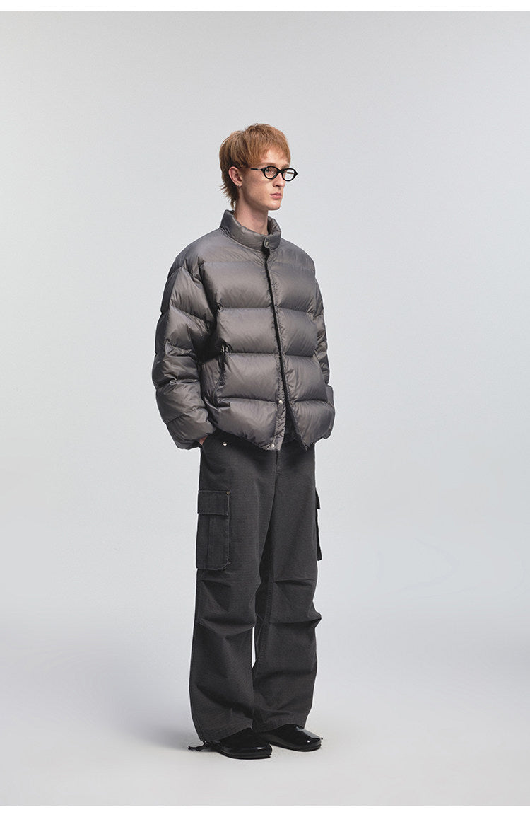 Canvas Distressed Casual Pants