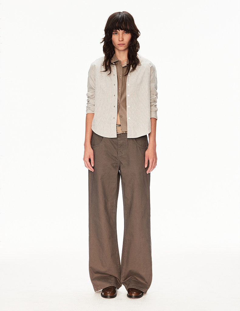 Loose-fit casual pants