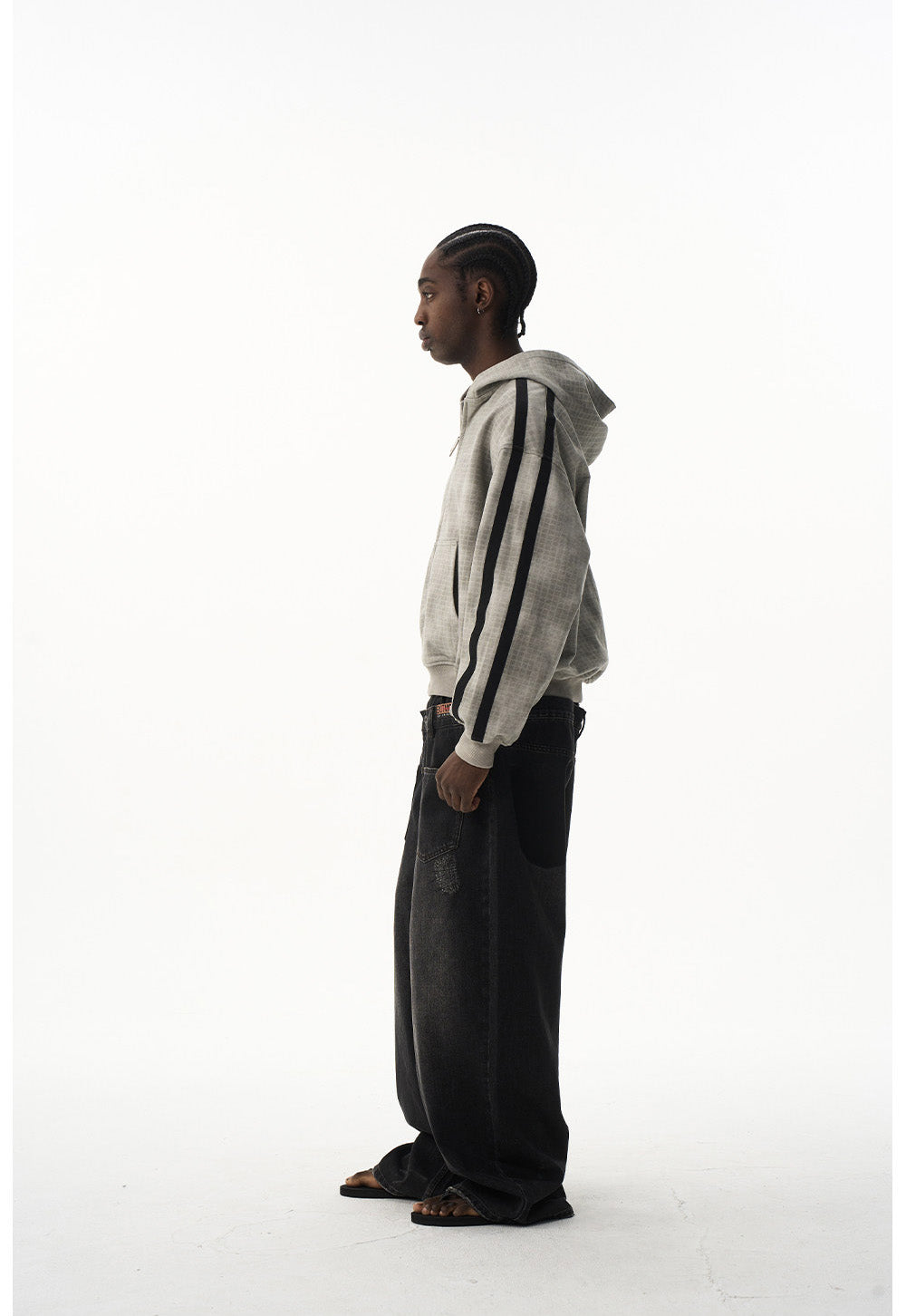 Embroidered Hooded Sweatshirt