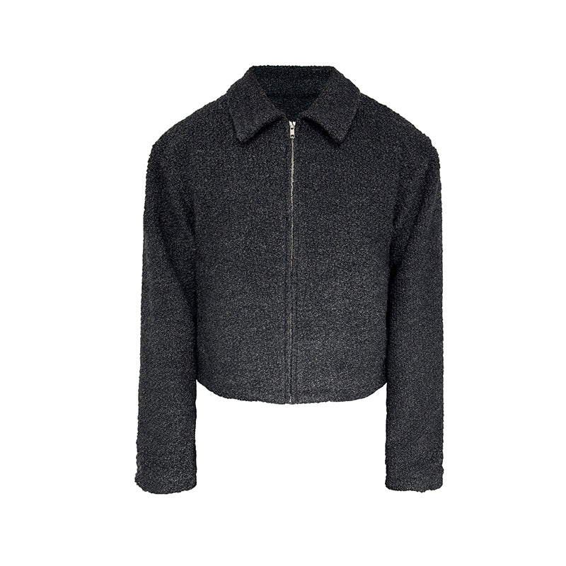 Wool short jacket