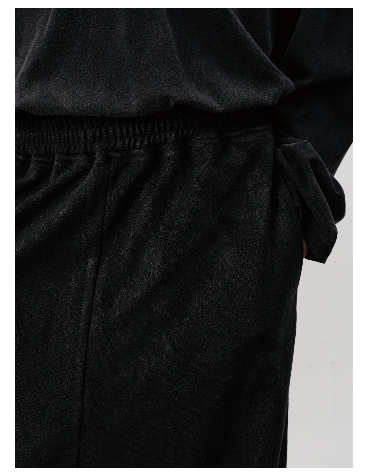 Low-Crotch Casual Pants