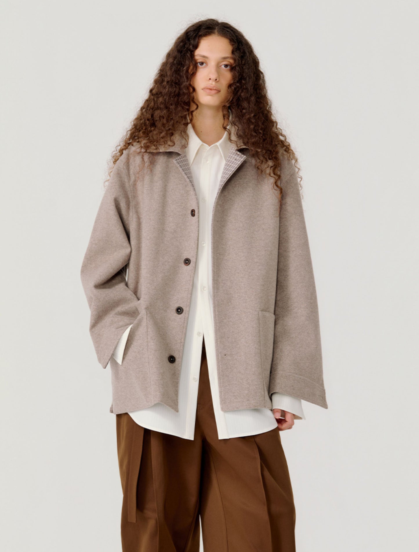 Single-breasted jacket