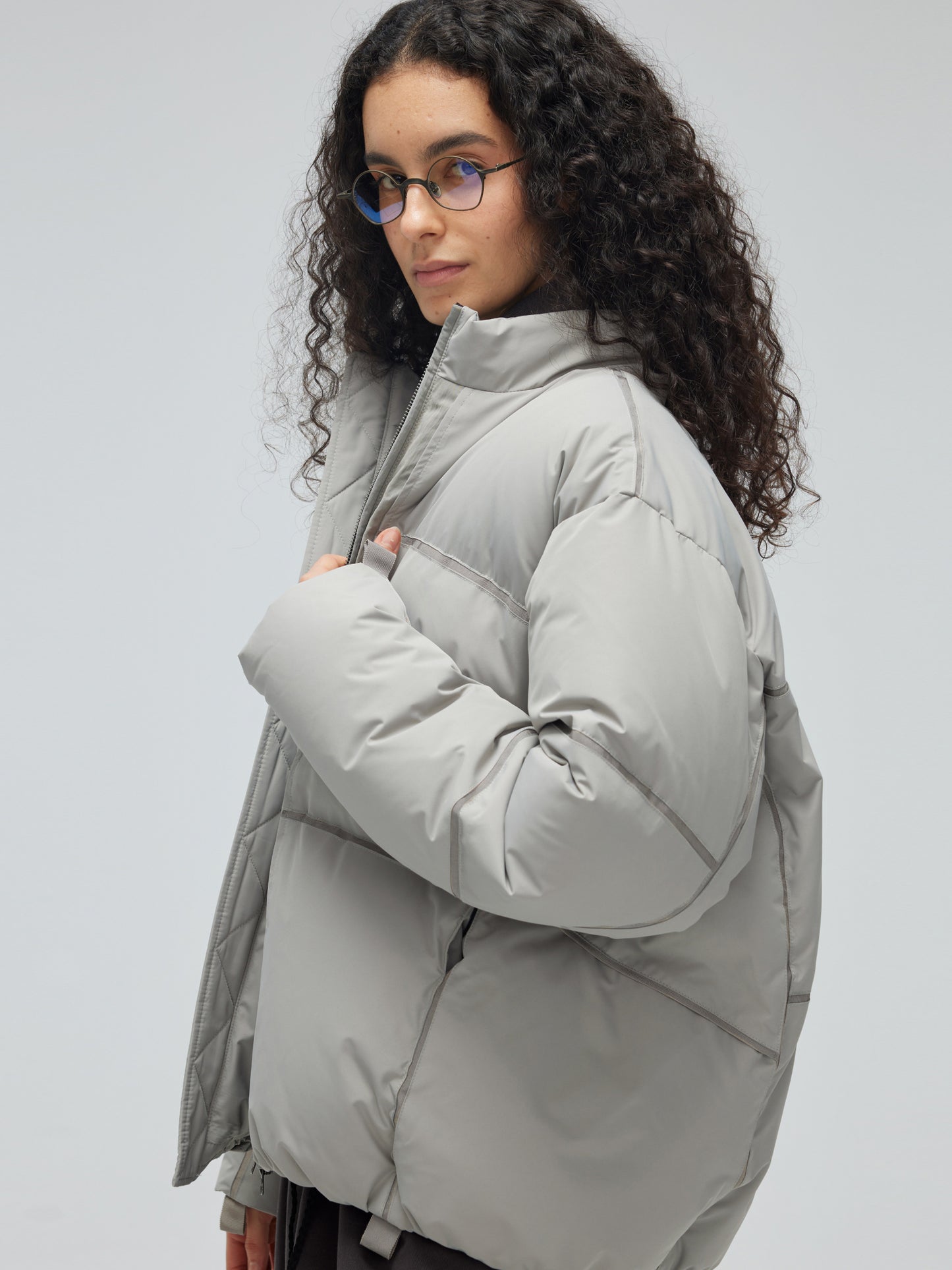 Multi-Pocket Down Jacket