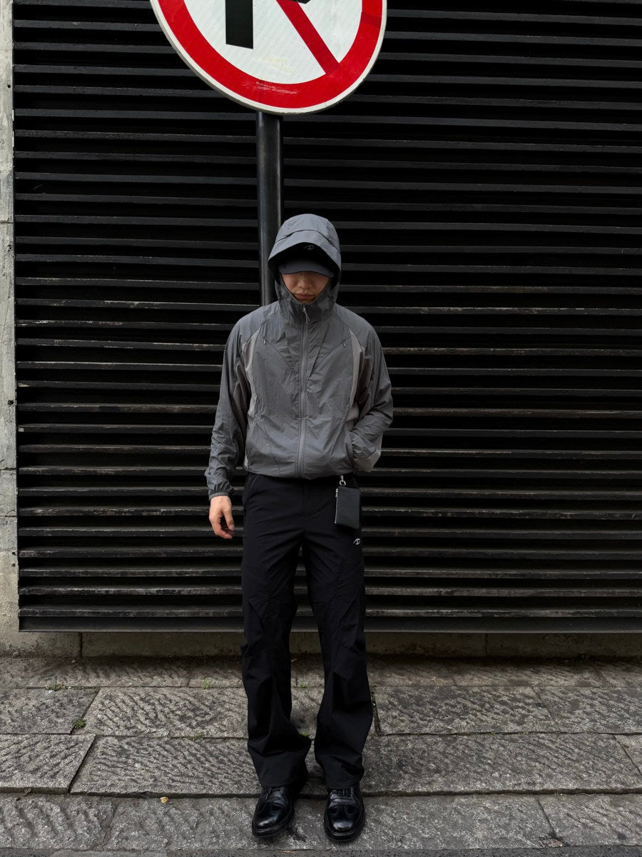 Hooded Sun Protection Zipper Jacket