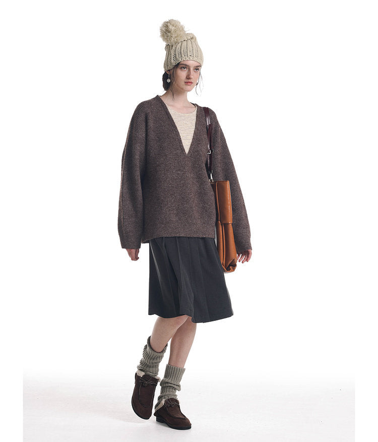 High Style V-Neck Sweater