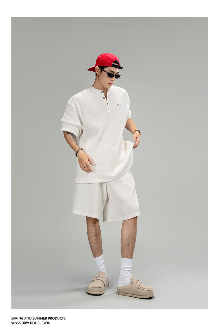 Waffle Casual Shorts