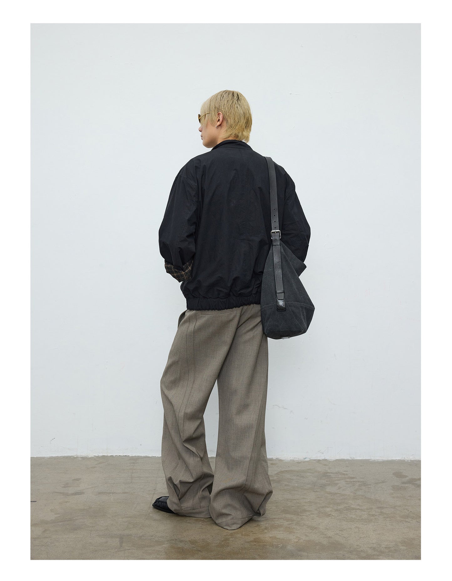 Reversible Check Pattern Pima Cotton Jacket