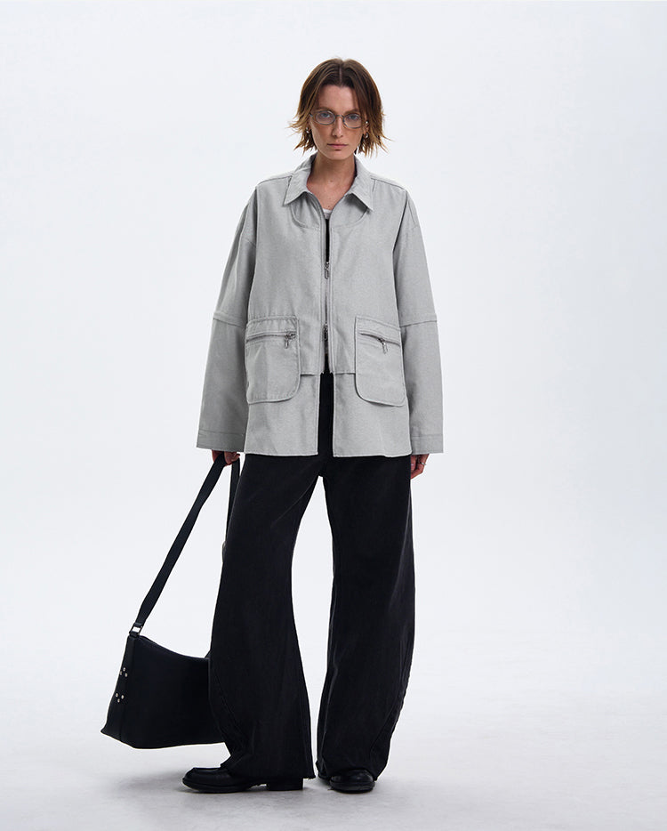 Niche high-end silhouette jacket