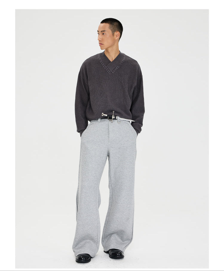 A-line cut sweatpants