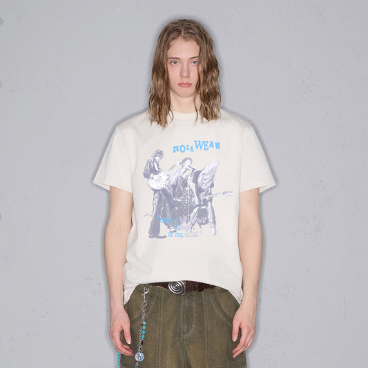 Letter Character Print T-Shirt