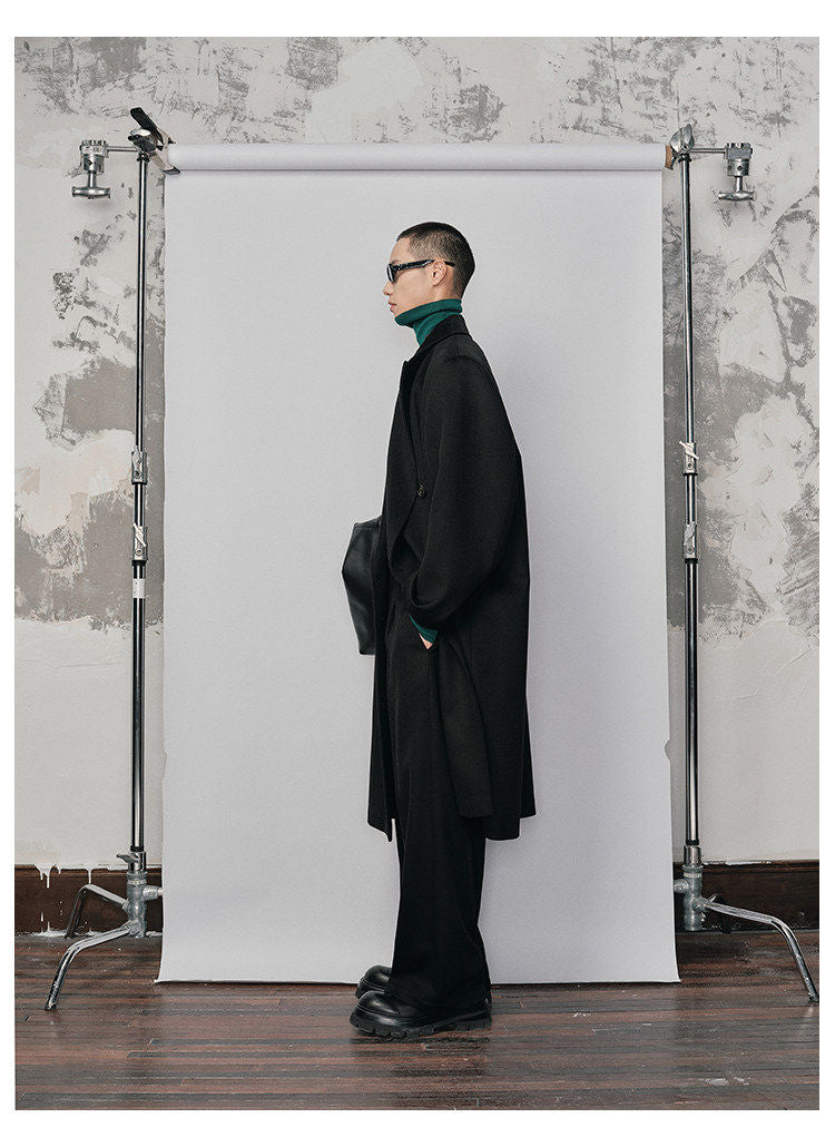 Double-breasted Wool Coat