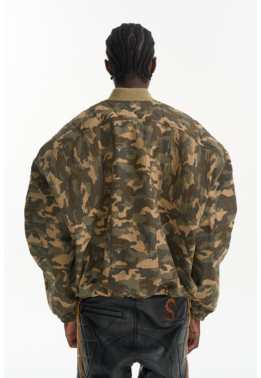 Oversized Camouflage Jacket