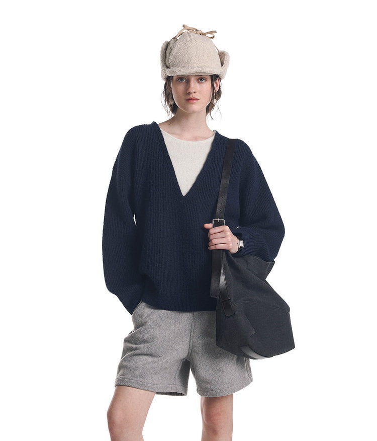 High Style V-Neck Sweater