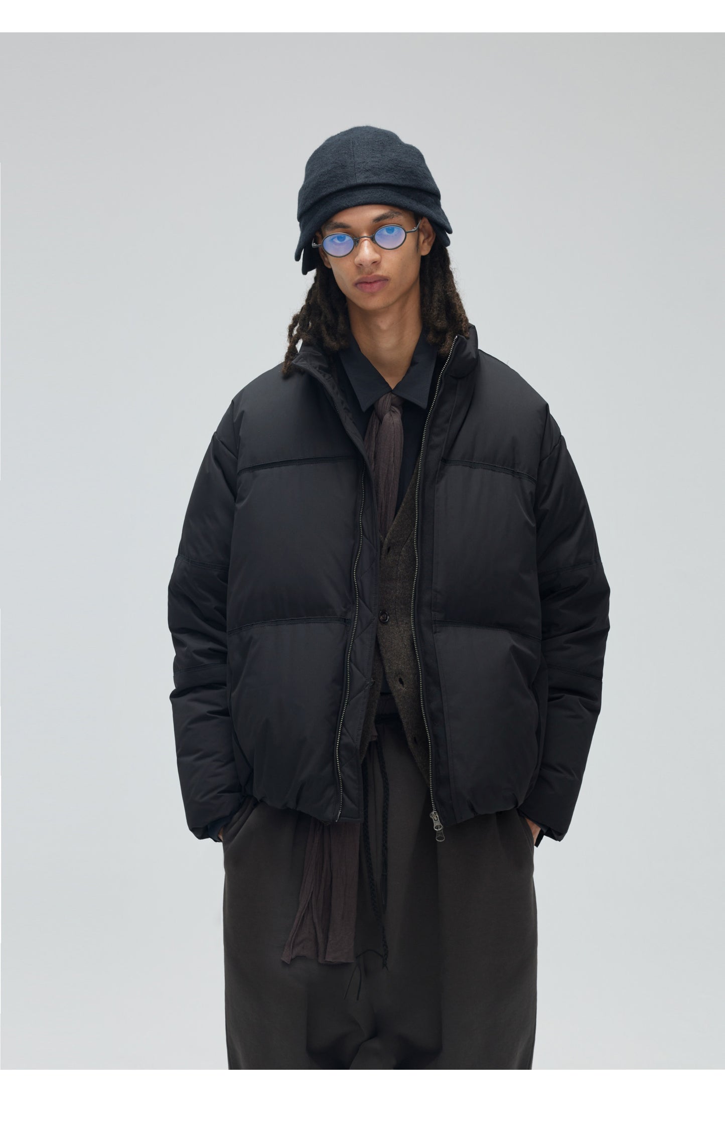 Multi-Pocket Down Jacket