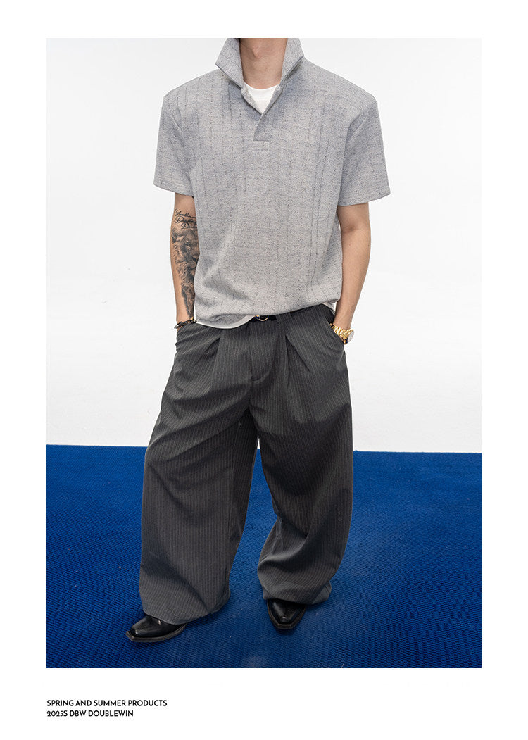 Faux Two-Piece Polo Shirt