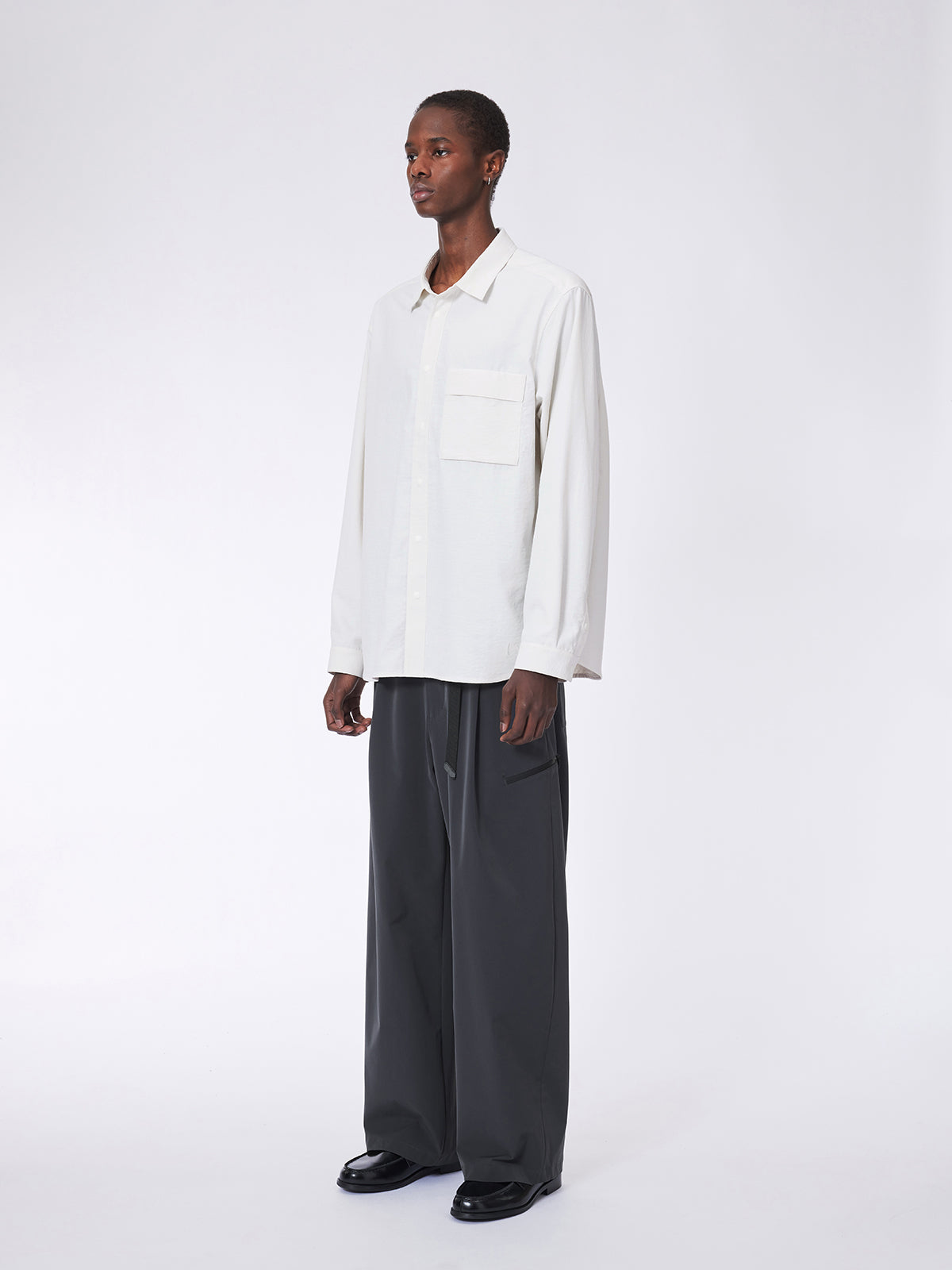 UV-cut wrinkle-resistant shirt