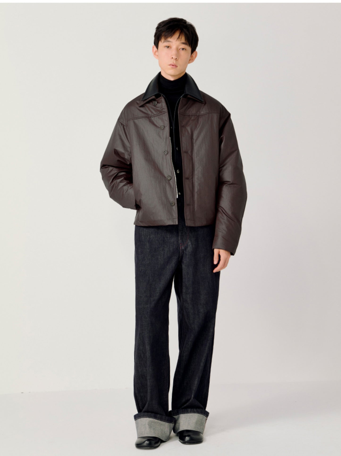 Straight Wide-Leg Jeans