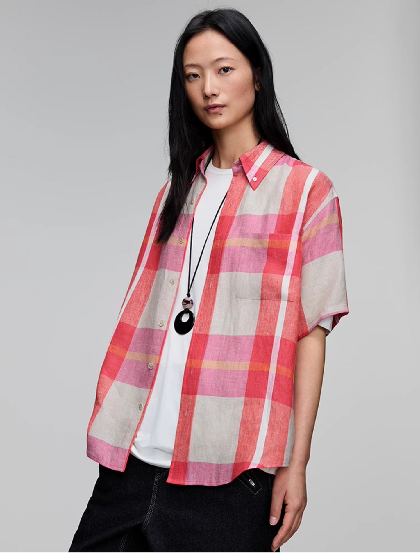 Casual Patch Pocket Shirt