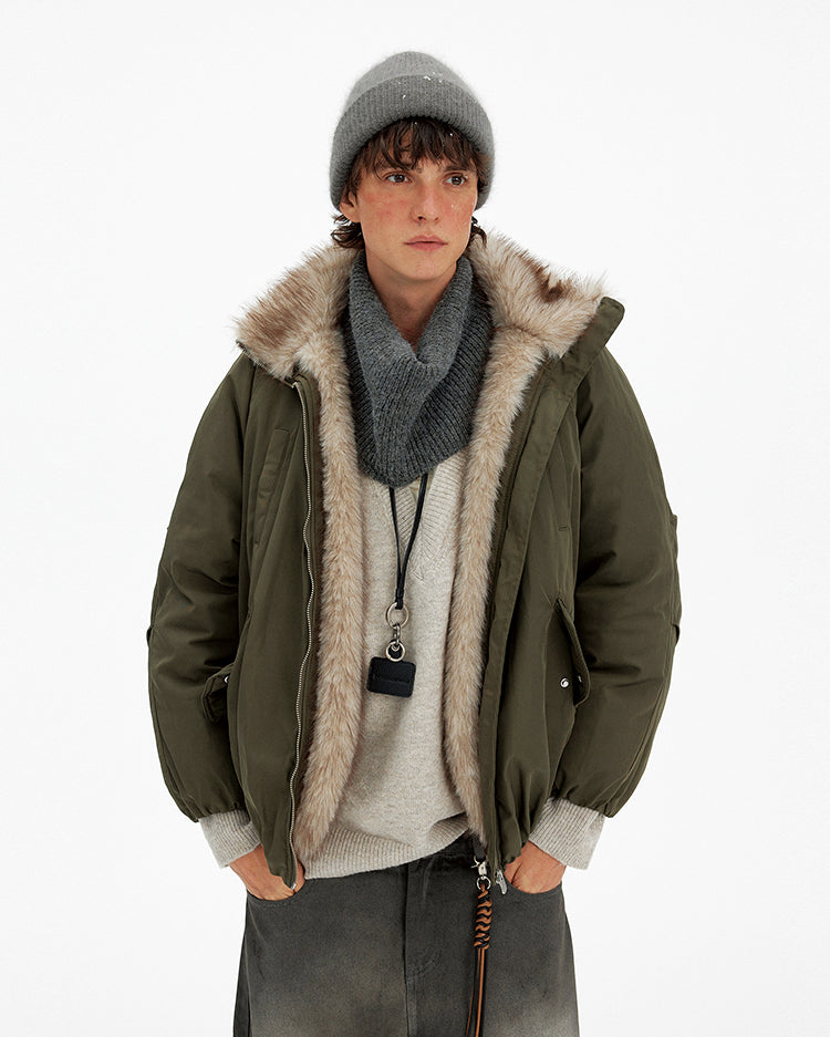 Retro Multi-Pocket Work Jacket