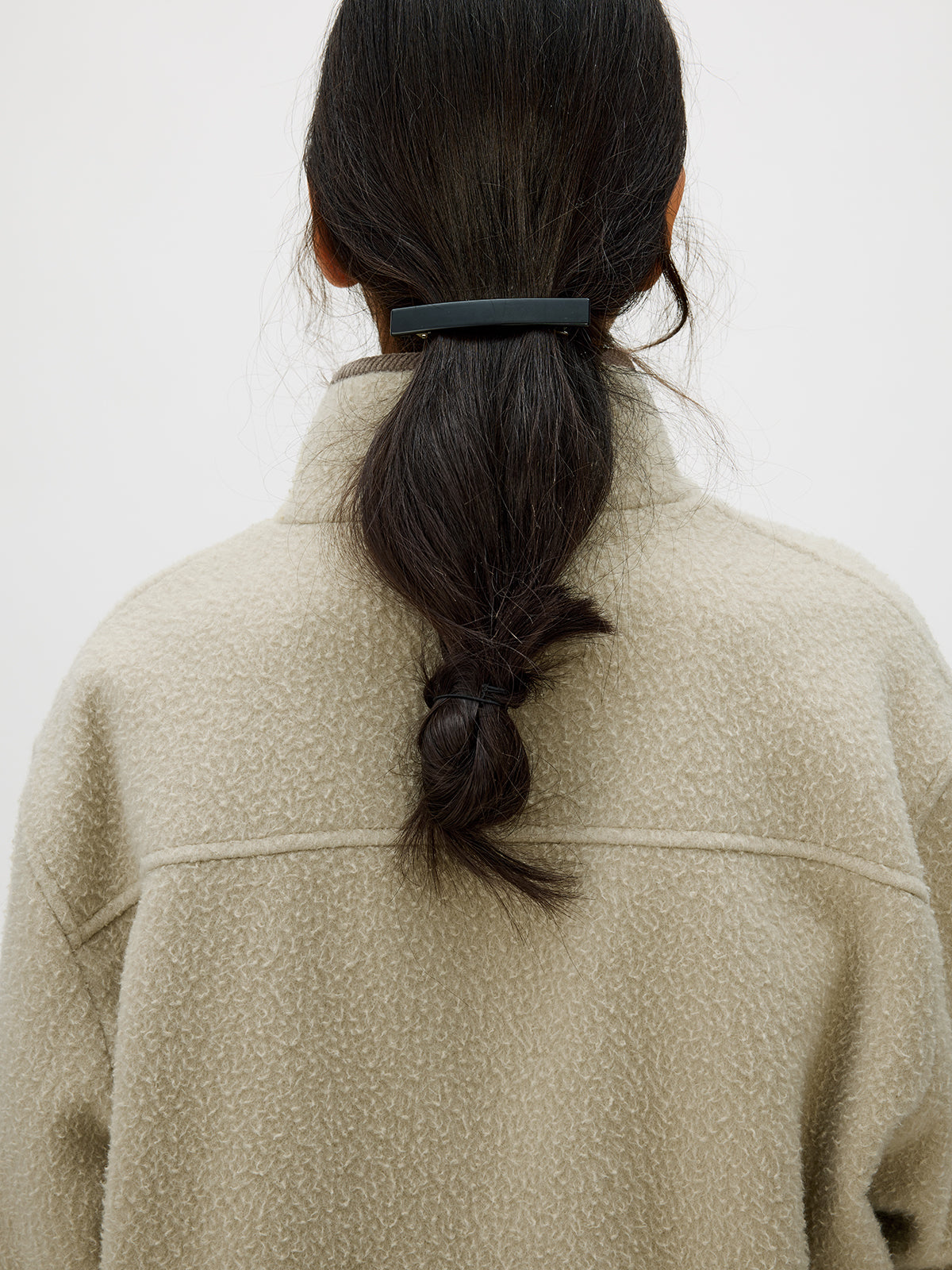 Color Block Zipper Casual Jacket