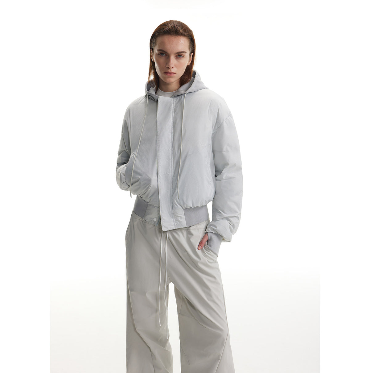 Oversized Bomber Jacket