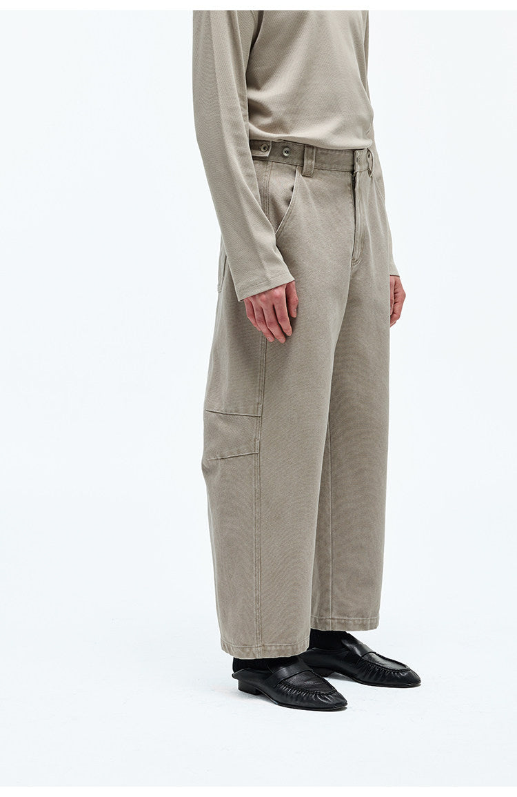 Damage Wash Casual Pants