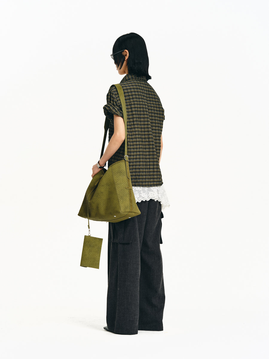 Elastic Pockets Casual Pants