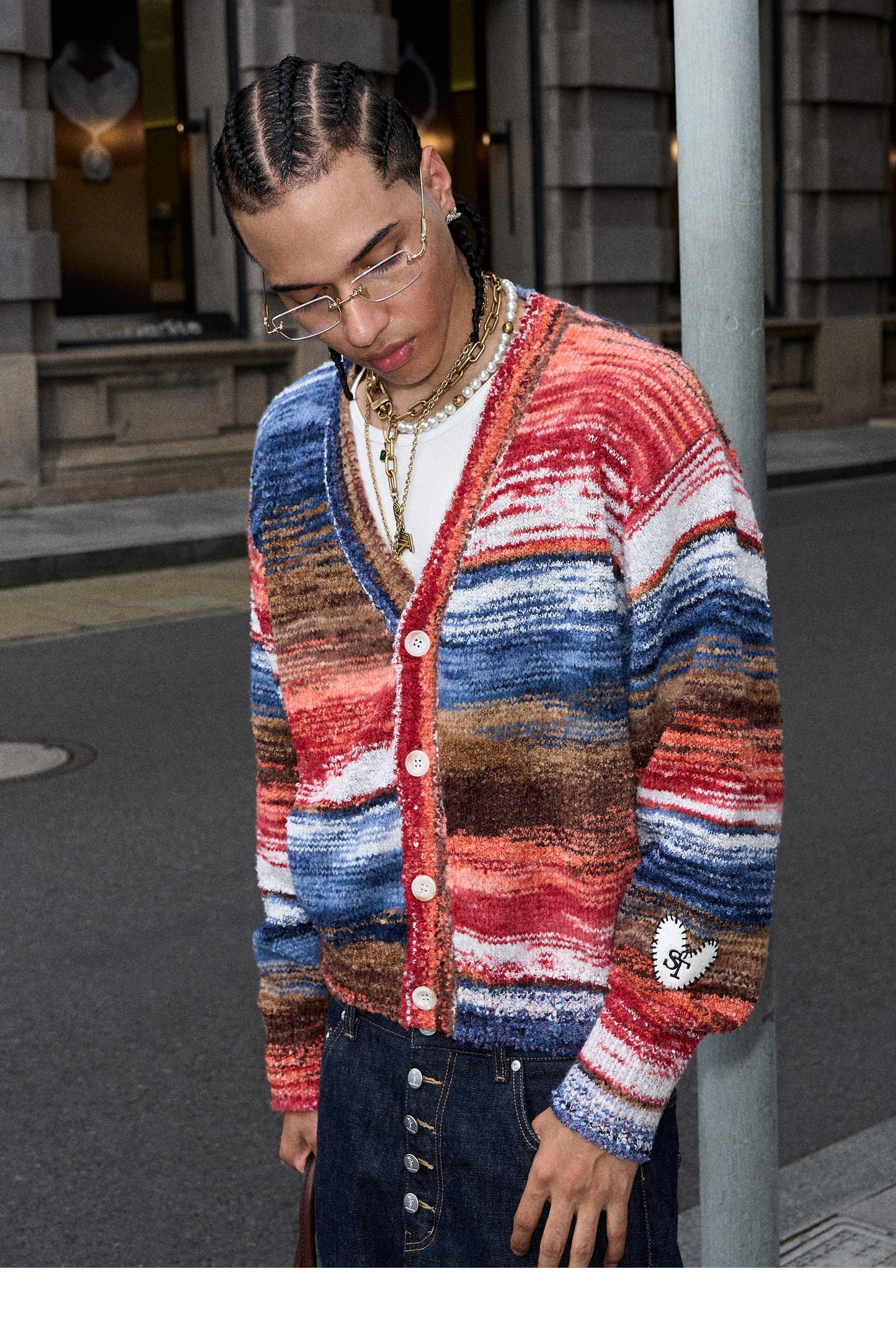 Loose-fitting Cardigan