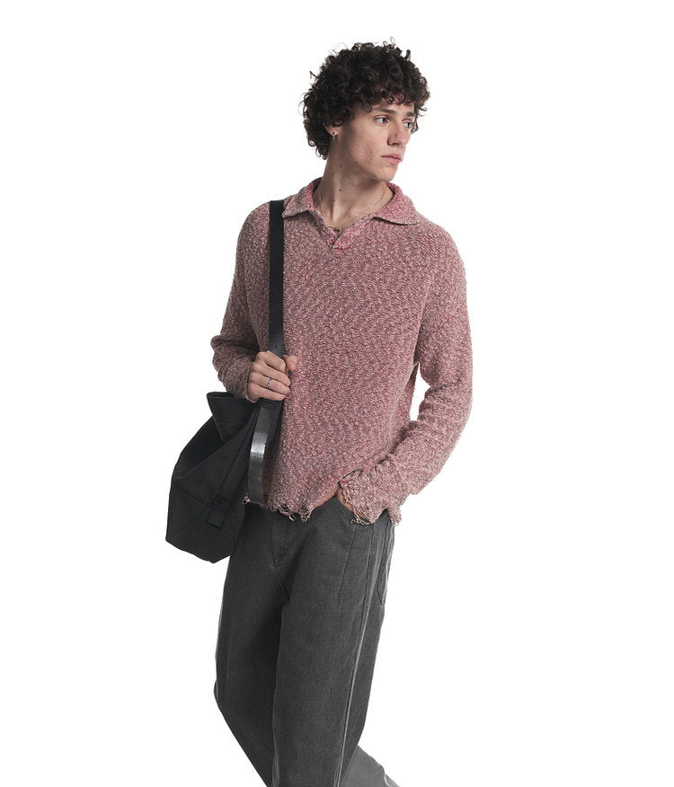 Color-dyed Loop Sweater