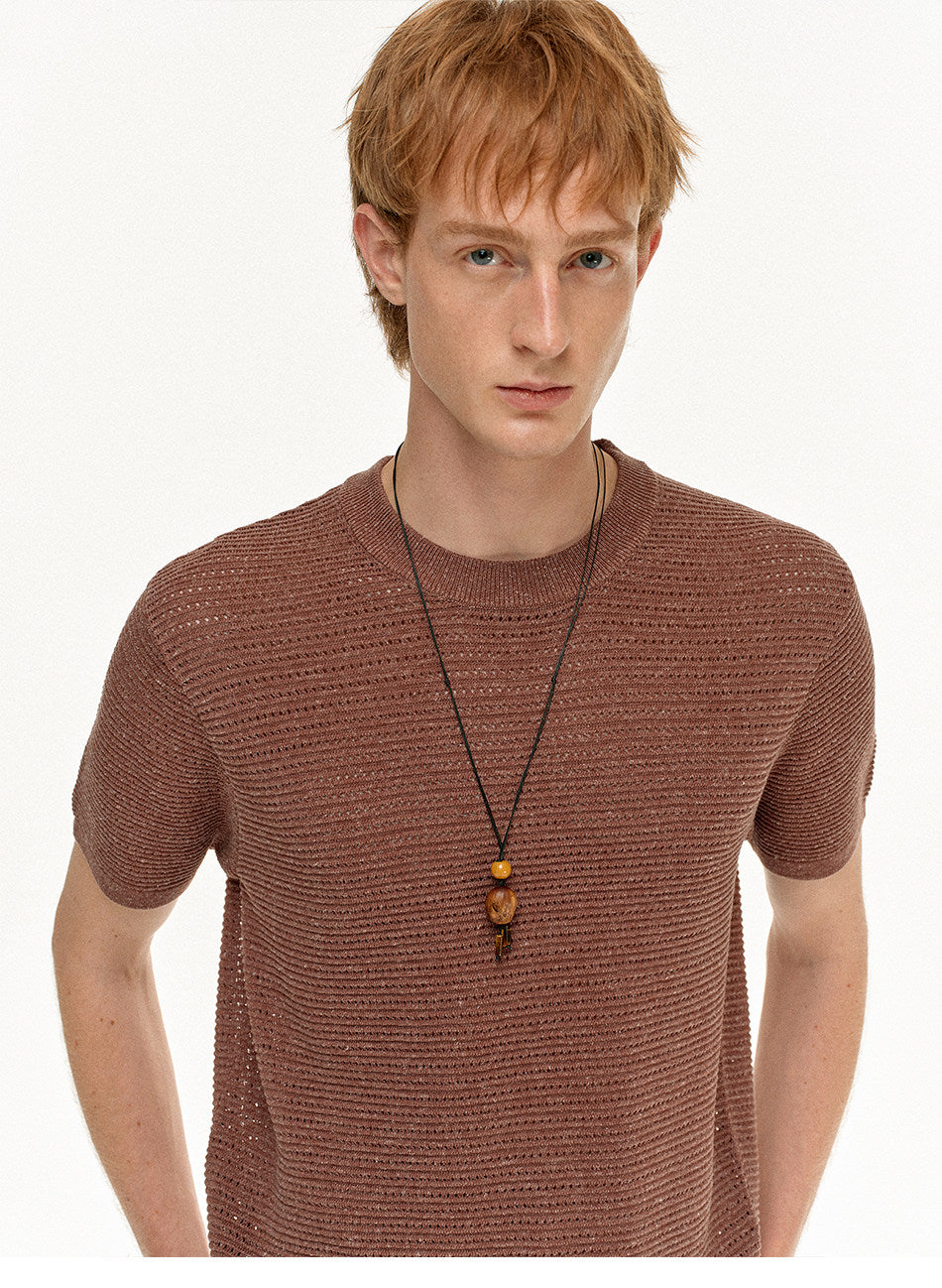 Mesh Short-Sleeve T-Shirt