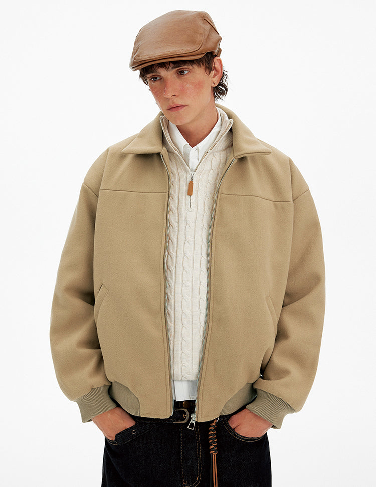 High-End Style Stand Collar Coat