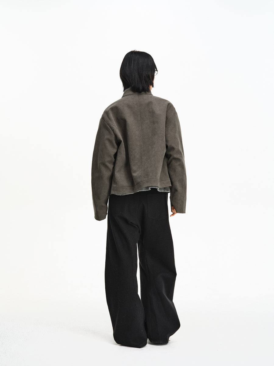 A-line silhouette jacket