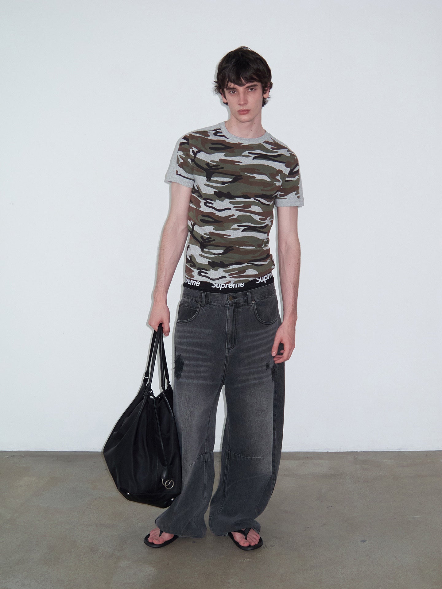 Camouflage Crew Neck T-Shirt