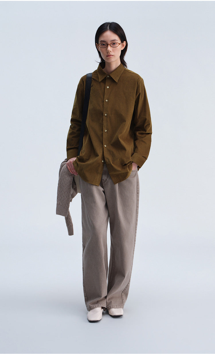 Retro Corduroy Shirt