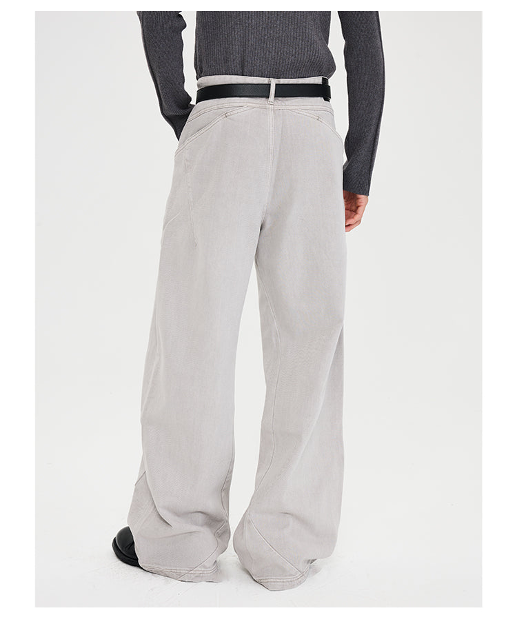 Broken Garment Dye Jeans